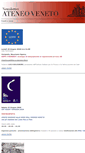 Mobile Screenshot of newsletter.ateneoveneto.org